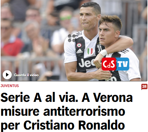 卡利亚里主帅：我在球员时代盯防过C罗，那真是令人激动